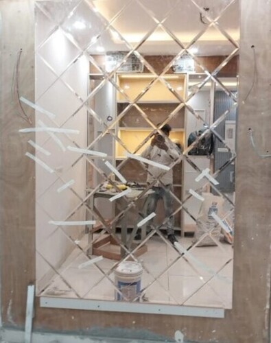 Wall Mirror By M S Glass & Aluminum Works