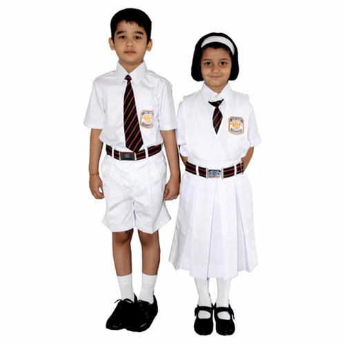 White School Kids Uniform