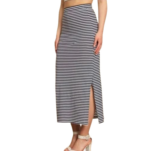 Women Cotton Hosiery Skirts - Cotton, All Size, Black & White | Comfortable, Skin Friendly, Casual Lining Skirt