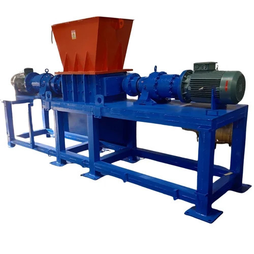 100 Kph Single Shaft E Waste Shredder Machine