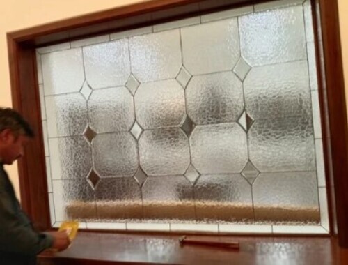 Bevelled Stained Glass