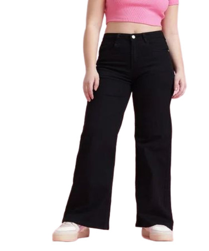 Black Ladies Jeans - Denim, Blue, Skinny Fit, Stretchable, Anti-Shrink | Breathable, Quick Dry, No Fade, Fancy Attractive Look