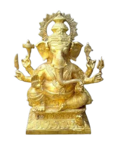 Brass Ganesha Statue