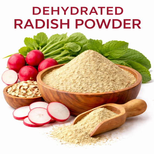 Dehydrated Radish Vegetable Powder