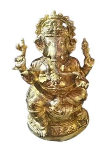 Designer Brass Ganesha Statue