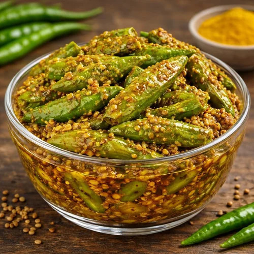 Green Chilli Pickle