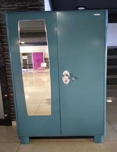 Grey Mirror Attached Steel Almirah