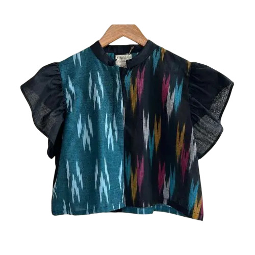 Ikat Crop Top