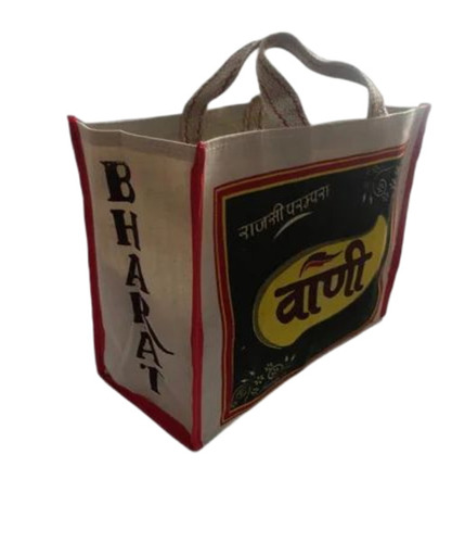 Mini Canvas Printed Carry Bag
