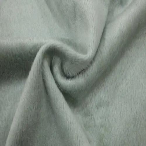Mink Look Plain Fur Fabric