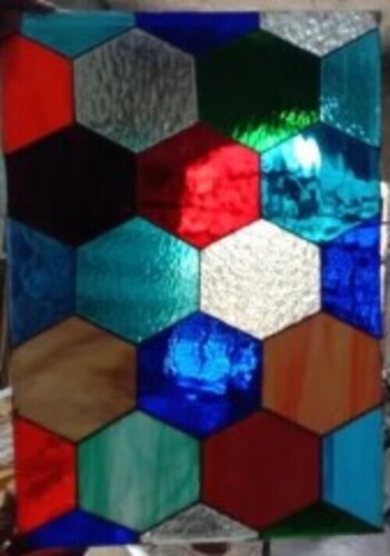 Multi Colour Imported Glass