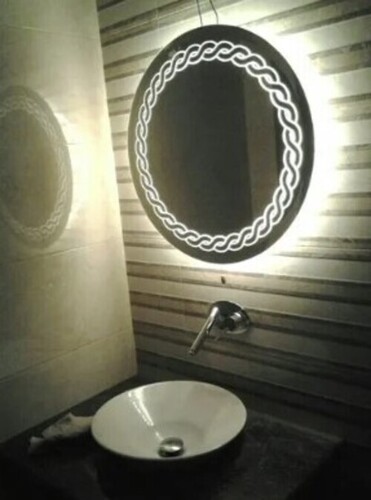 Oval Led Light Mirror