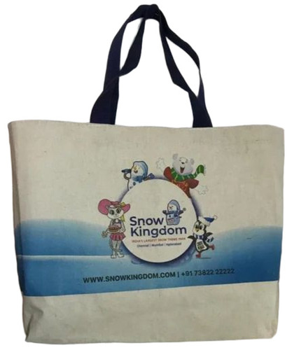 Printed Canvas Shopping Bag