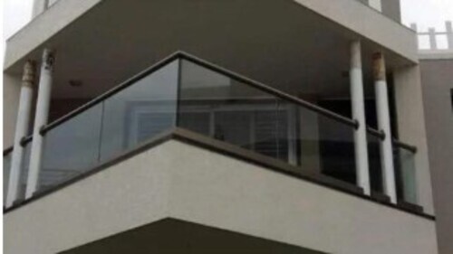 Stainless Steel Balcony Glass Railing