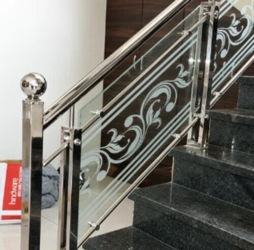 stainless steel glass railing
