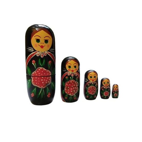 Wooden Doll Family Set