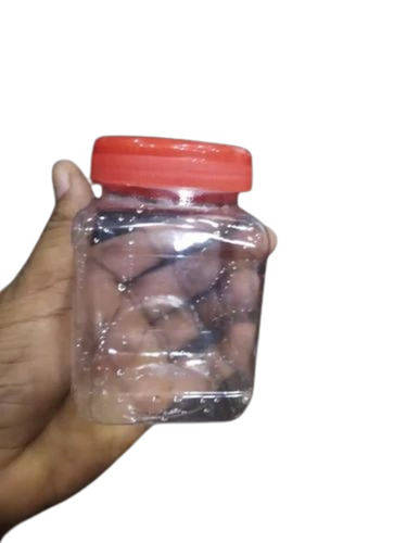 250Ml Square Pet Jar - Color: Transparent