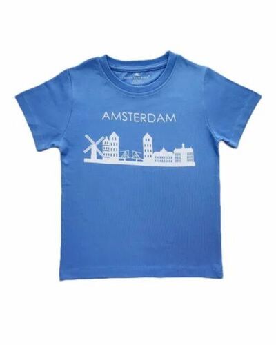 Blue Color Boys T Shirt