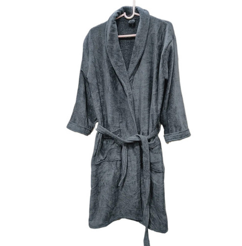 Girls Plain Bathrobe