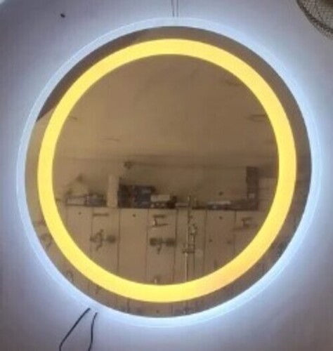 Led Round Light Mirror