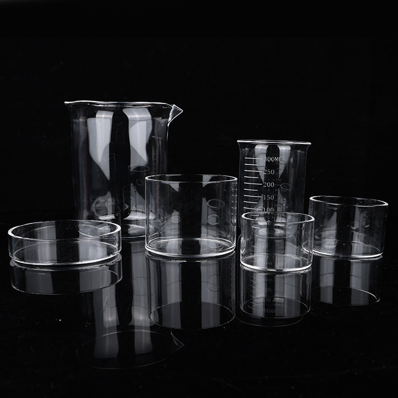 Quartz Glass Beakers Crucibles Dishes