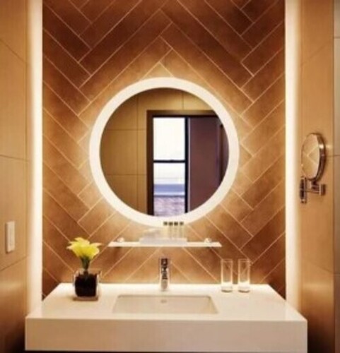 Round Light Mirror