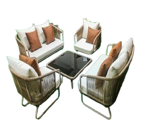 6 Seater Outdoor Sofa Set Center Table Set