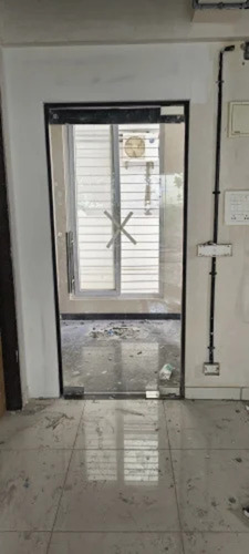 84 Inch Toughened Glass Door