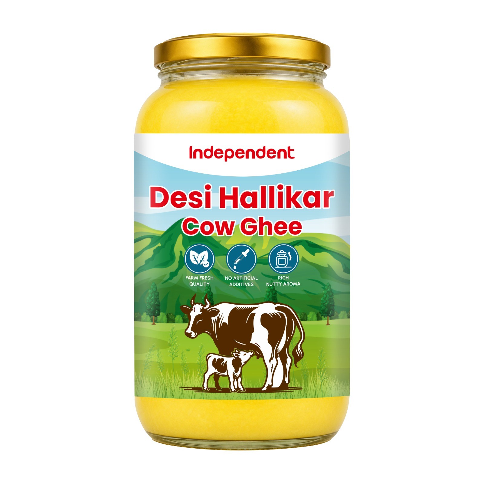Desi Hallikar Cow Ghee 1 Kg - Age Group: Baby
