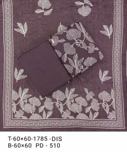 Green Cotton Nighty Printed Fabrics