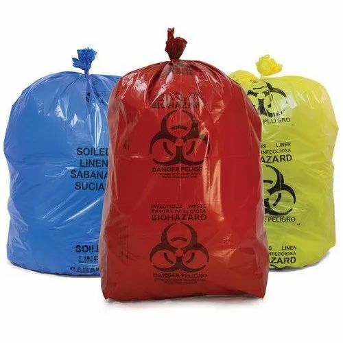 Multicolor Plastic Garbage Bag
