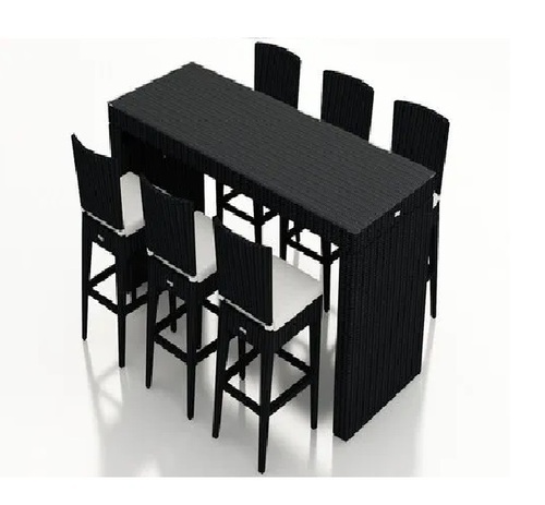 Outdoor Bar Table Chair Set