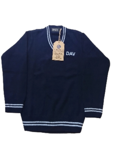 Plain School Sweater