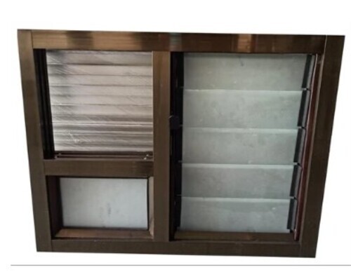 Polished Aluminium Ventilation Window