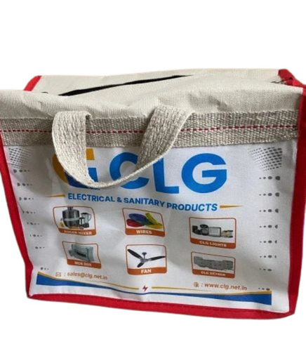 Printed Cotton Canvas Bag - Capacity: 15 Kg