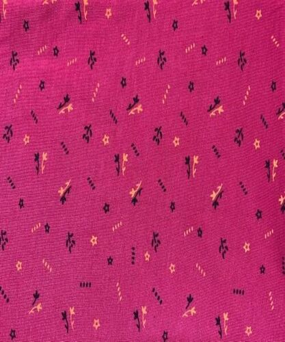 Printed Pink Knitted Fabric
