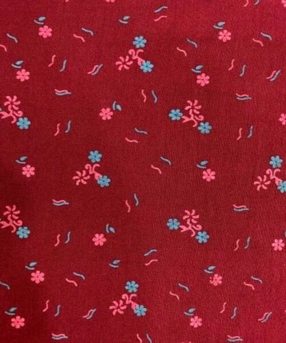 Printed Red Knitted Fabric
