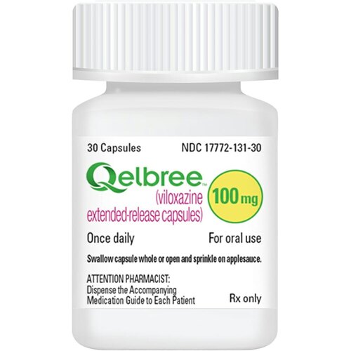 Qelbree Viloxazine Extended Capsules