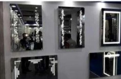 Rectangular Led Movement Sense Mirror