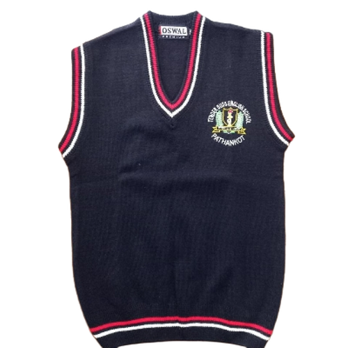 Sleeveless School Sweaters