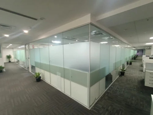 Toughened Glass Door Partition
