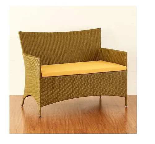 Wicker Patio Sofa