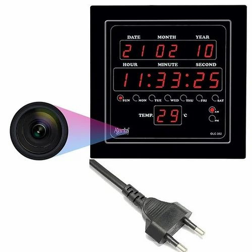 Wifi Digital Clock Hd Spy Camera