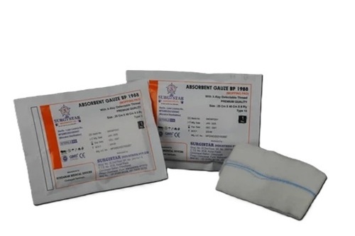 X Ray Detectable Gauze Swab