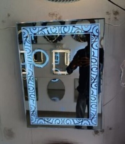 240 V LED Bathroom Glass Mirror