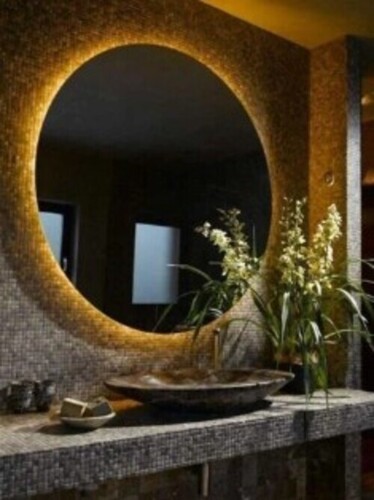 30 inch Sensor LED Glass Mirror