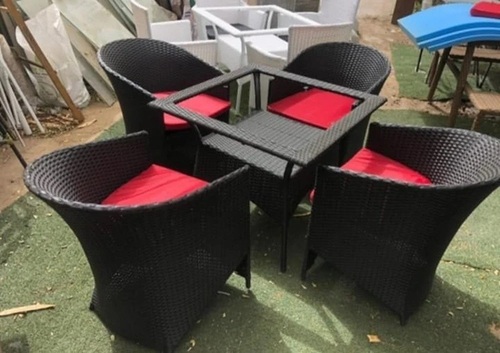 Aeron Synthetic Wicker Outdoor Furniture Sofa Set