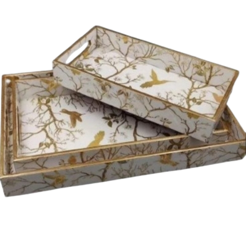 Durable MDF Meena Serving Tray