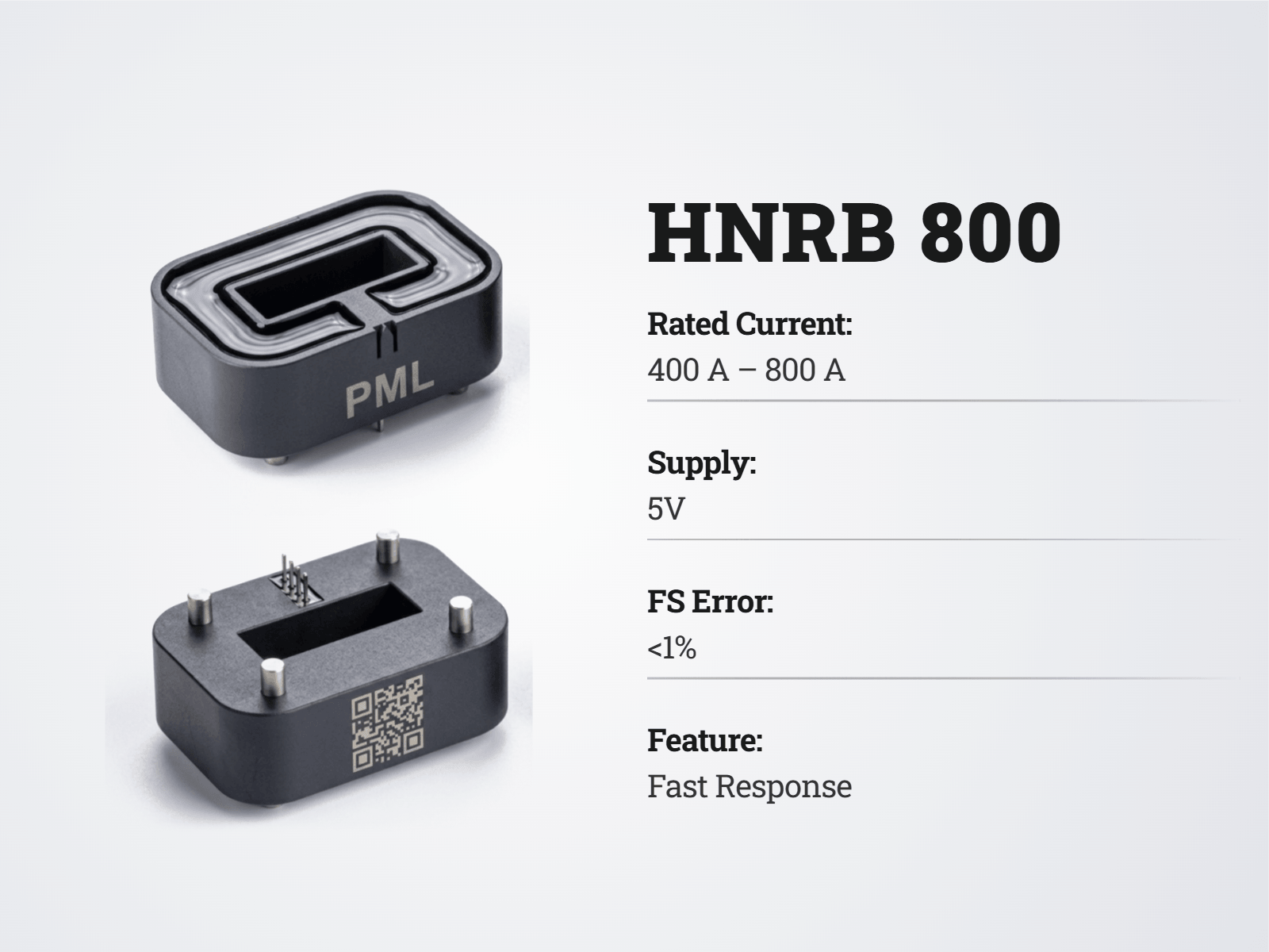 Hnrb-800 Current Sensor - Material: Plastic Pbt