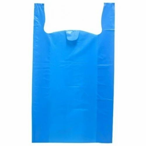 Ldpe Light Blue Carry Bag